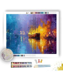 WANDERING HARBOR - Paint by Numbers Full Kit