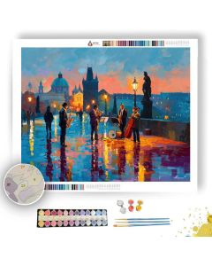 PRAGUE JAZZ BAND CORNER - Paint by Numbers Full Kit