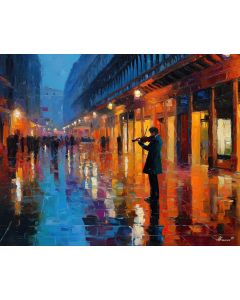 VENICE VIOLINIST IN SUBWAY