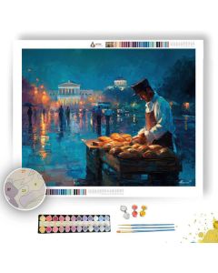 ATHENS BAKER FRESH BREAD - Paint by Numbers Full Kit