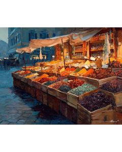 ROME MARKET SPICE STALL