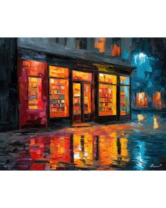 NAIROBI BOOKSTORE WINDOW