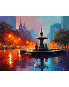 MELBOURNE STONE FOUNTAIN SQUARE