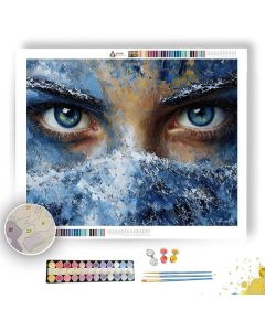 FROST BREATH STARE - Paint by Numbers Full Kit
