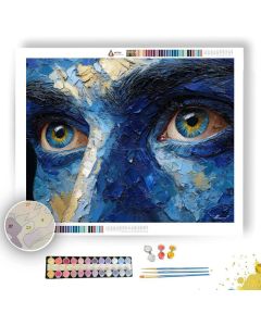 SAPPHIRE TWILIGHT LOOK - Paint by Numbers Full Kit