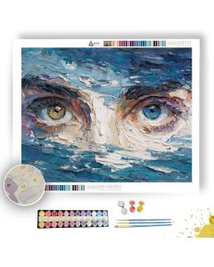 OCEAN TIDE REFLECTION - Paint by Numbers Full Kit