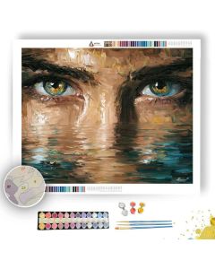 MIRROR LAKE PUPIL - Paint by Numbers Full Kit