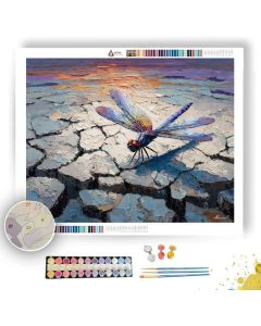 DESERT OASIS FLICKER - Paint by Numbers Full Kit