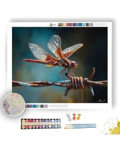 RUST WIRE LANDING - Paint by Numbers Full Kit