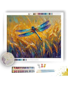 GOLDEN WHEAT ASCENT - Paint by Numbers Full Kit