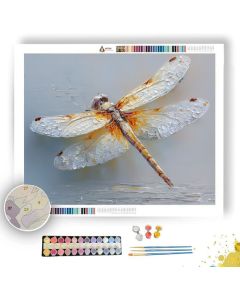 GLASS WINGS IN MORNING FOG - Paint by Numbers Full Kit