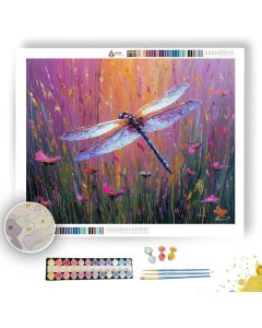 MEADOW HEAT SHIMMER - Paint by Numbers Full Kit