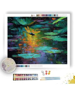 LAGOON SURFACE BREAK - Paint by Numbers Full Kit
