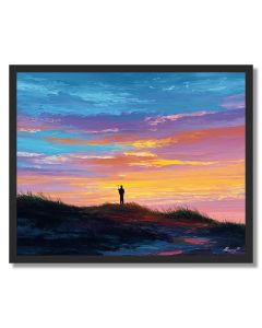 DUNE COURSE SILHOUETTE - FRAMED