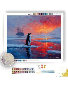 SHIPWRECK COAST VISIT - Paint by Numbers Full Kit
