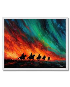 AURORA BATTLEFIELD CROSSING - FRAMED