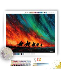 AURORA BATTLEFIELD CROSSING - Paint by Numbers Full Kit