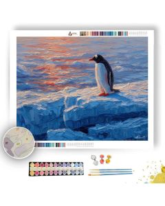 FROSTED DAWN PERCH - Paint by Numbers Full Kit