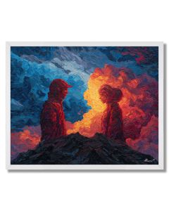 OBSIDIAN PEAK ENCOUNTER - FRAMED