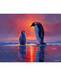 CHICK UNDER WARM GLOW