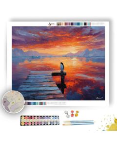 POLAR PIER LOOKOUT - Paint by Numbers Full Kit