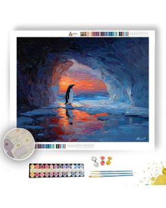 SEA CAVE EXIT - Paint by Numbers Full Kit