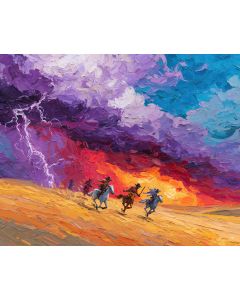 STORMFRONT ON FLOATING DUNES