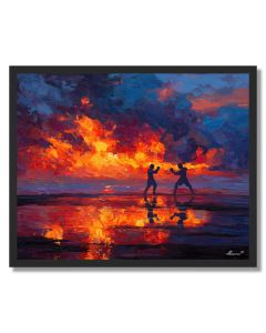 STORM RING REFLECTION - FRAMED