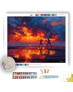 STORM RING REFLECTION - Paint by Numbers Full Kit