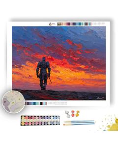 FINAL EMBER HORIZON - Paint by Numbers Full Kit