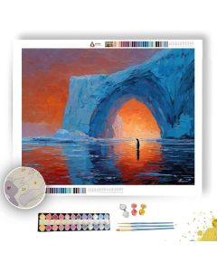 ICE ARCHWAY PASS - Paint by Numbers Full Kit