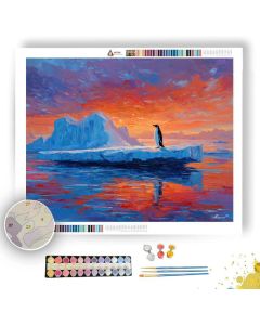 ICEFLOE JOURNEY - Paint by Numbers Full Kit