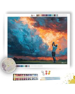 THUNDERHEAD TEE SHOT - Paint by Numbers Full Kit