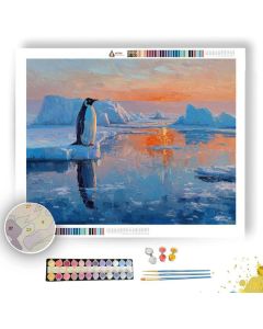 PASTEL POLAR MORNING - Paint by Numbers Full Kit