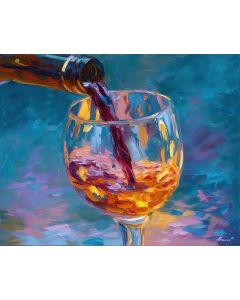 WINE POUR REFLECTION