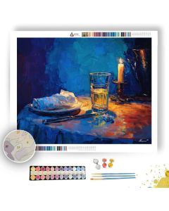 QUIET ROOM AFTER SEDER - Paint by Numbers Full Kit