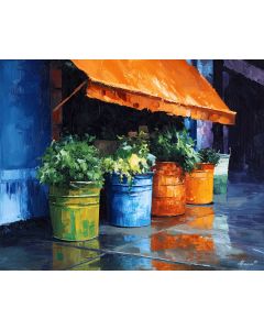 BOTANICAL MARKET BUCKETS