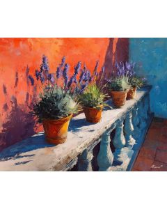 BALCONY LAVENDER ROW