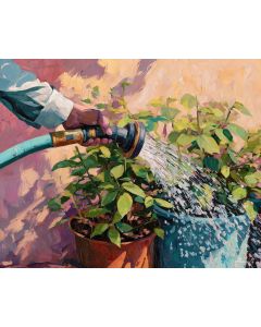 GARDEN HOSE WATERING