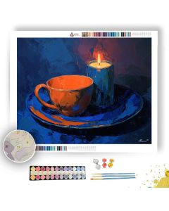 CERAMIC GLAZE CANDLEWASH - Paint by Numbers Full Kit