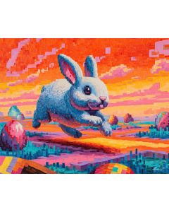 RETRO ARCADE BUNNY RUN