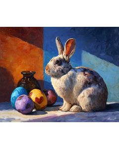 BUNNY AND HEART EGGS
