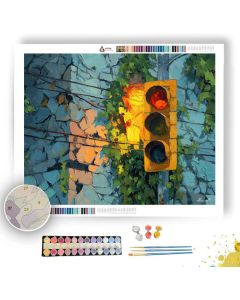 AT THE CARNIVAL EDGE - Paint by Numbers Full Kit