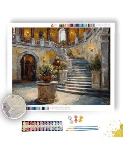 AT THE THE ROTUNDA - Paint by Numbers Full Kit