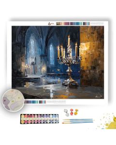 WHEN THE CATHEDRAL SINGS - Paint by Numbers Full Kit
