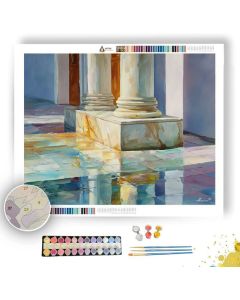 COLUMNS AND LIGHT - Paint by Numbers Full Kit