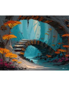 BENEATH THE MUSHROOM HOUSE