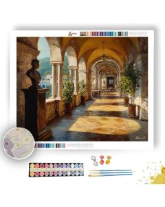 ALONG THE ROTUNDA - Paint by Numbers Full Kit