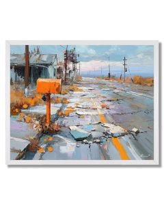 AFTER THE BOARDWALK - FRAMED
