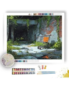 UNDER THE HIGHWAY SKY - Paint by Numbers Full Kit